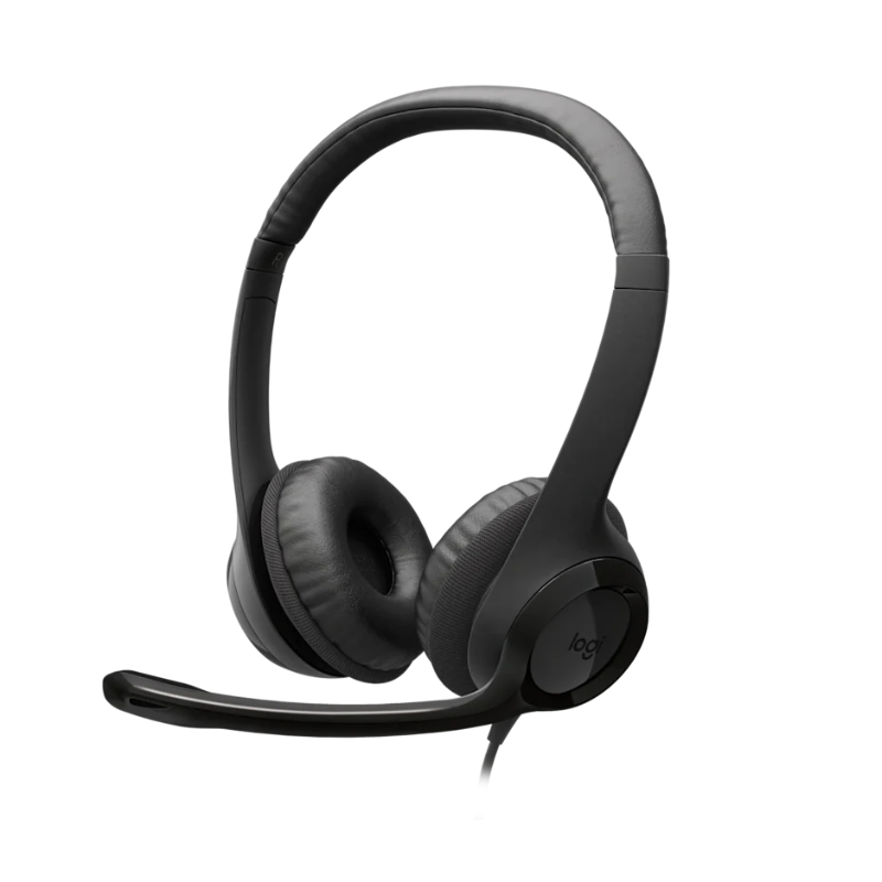 Logitech H390 USB Stereo Headset with microphone