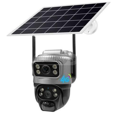 V380 CCTV 4G 4MP Solar Camera Sim Card Wireless