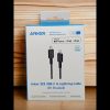 Anker 322 USB-C to Lightning (3FT Braided) Black