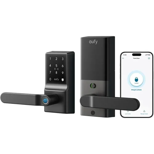 Eufy Security Smart Lever Lock C33 – Black