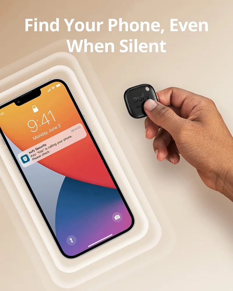 Eufy Security SmartTrack Link – Smart Tracker for Android –Black