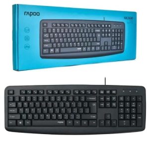 Rapoo NK2600 Wired Keyboard US Black