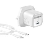 Anker Zolo Charger 30W, PD 3.0 - A2698K21 – White