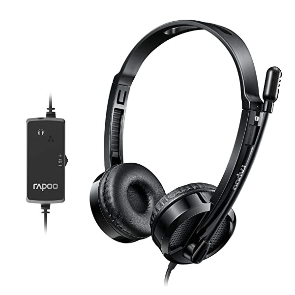 Rapoo H120 Black USB Stereo Headset