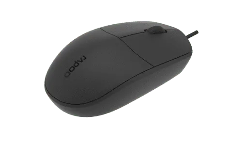 Rapoo Optical Mouse N100 – Black