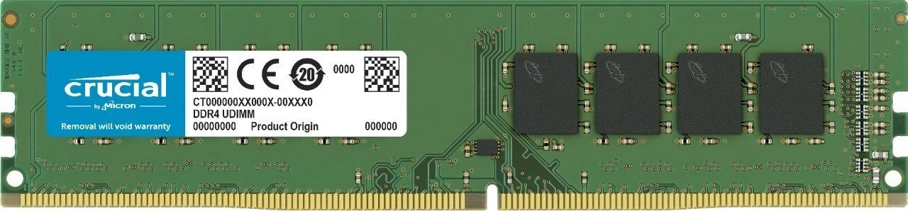 Crucial 8GB DDR4 3200MHz Desktop RAM